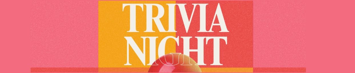 Trivia Night Banner 2025